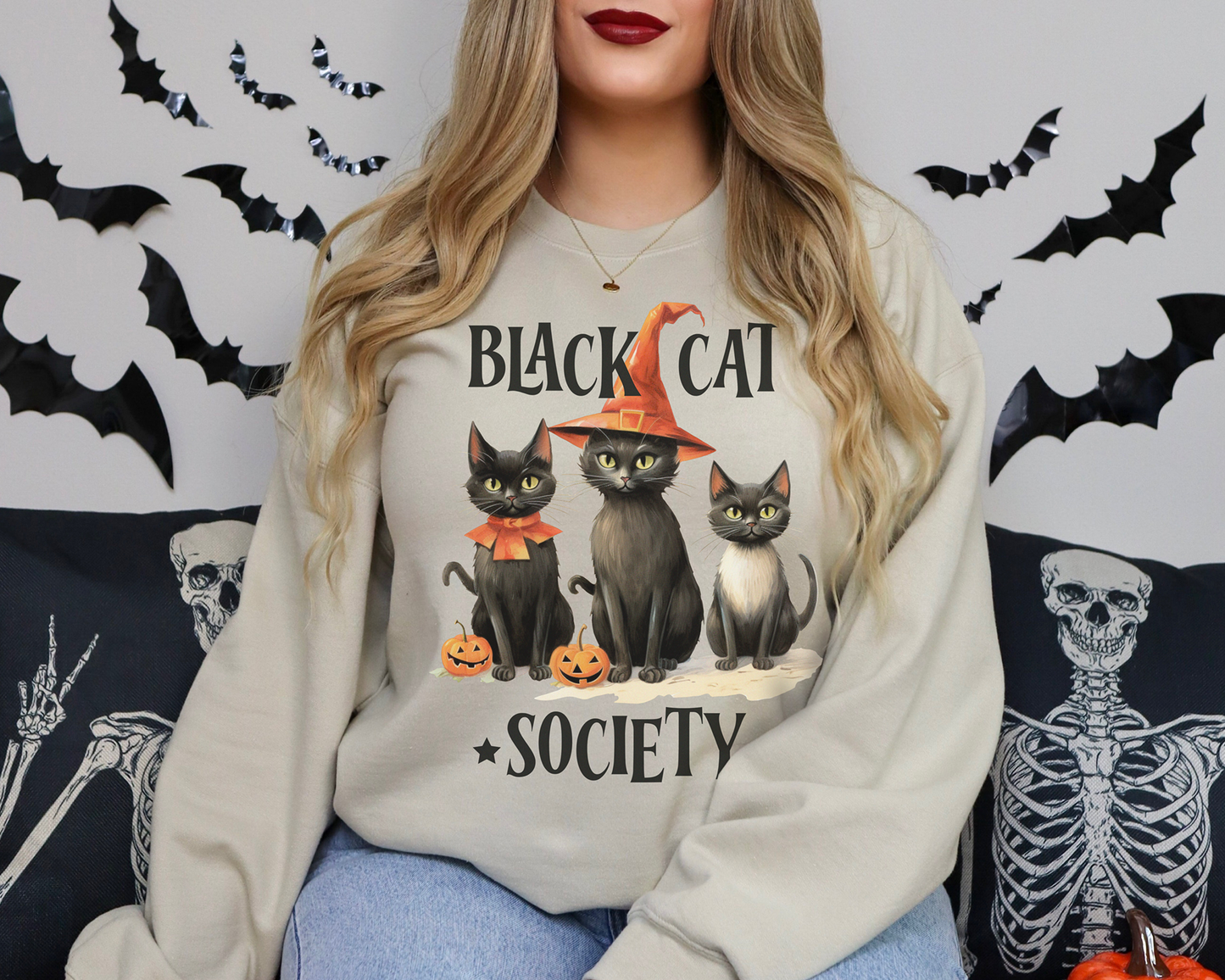 Black Cat Society Sweatshirt