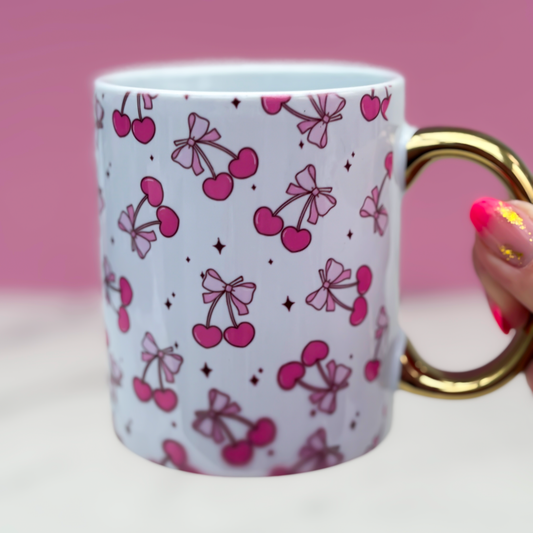 Cherry Hearts Mug - Super Seconds Festival