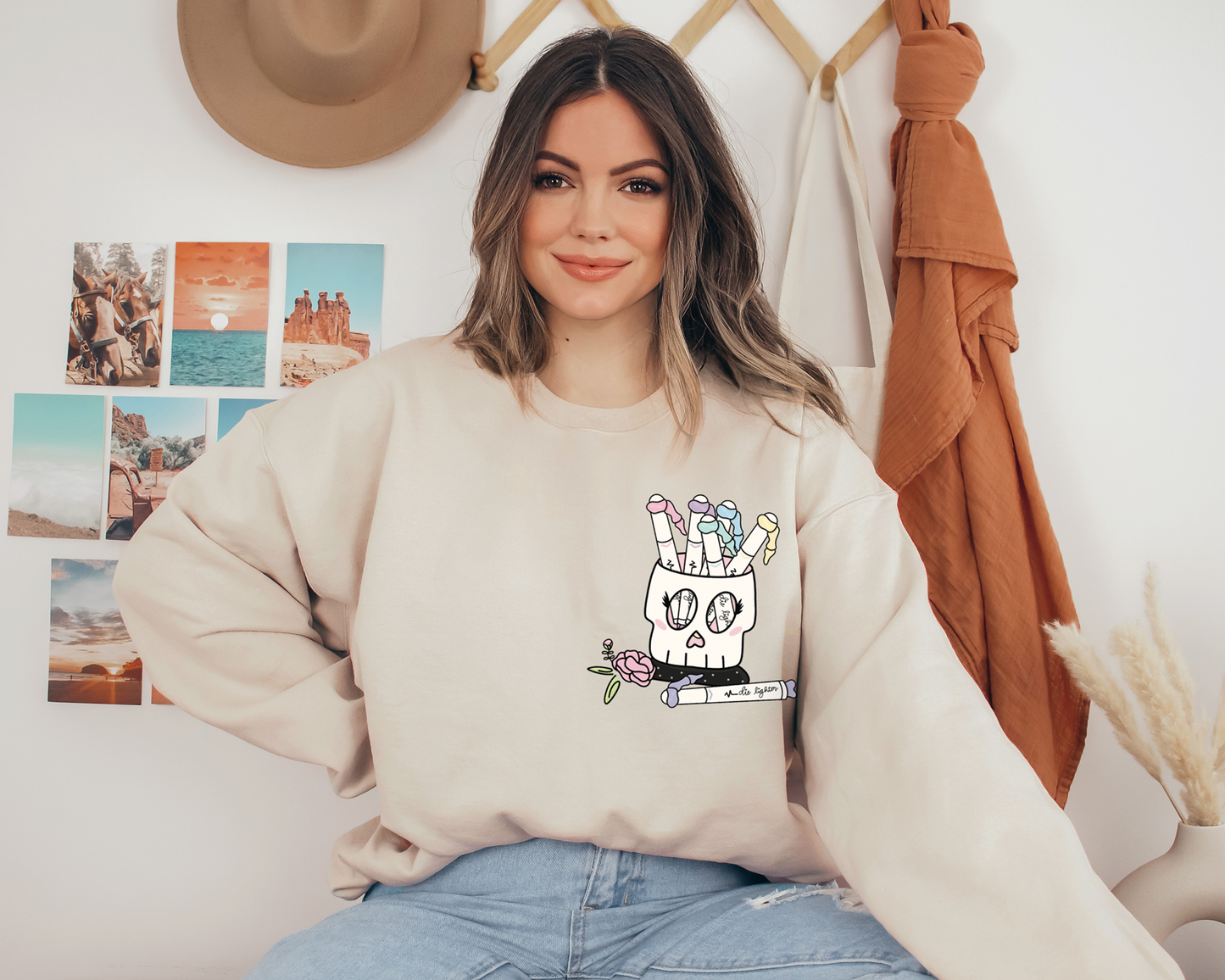 Die-lighter Stationery Sweatshirt
