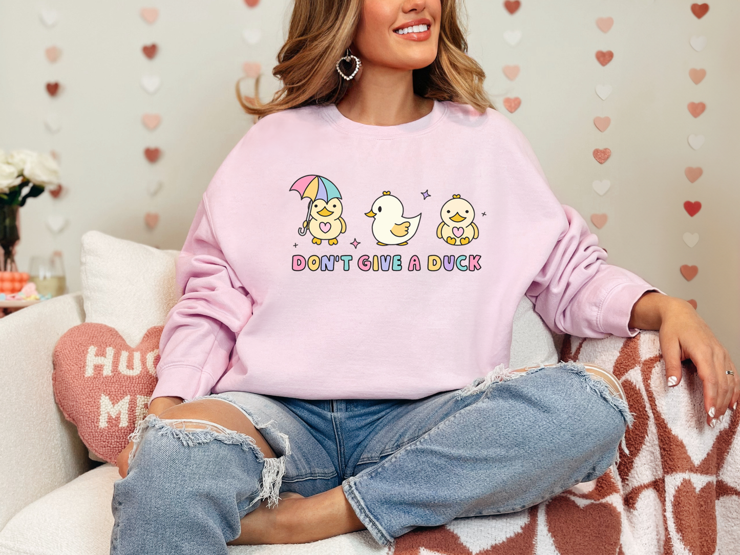 Don't Give A Duck Sweatshirt