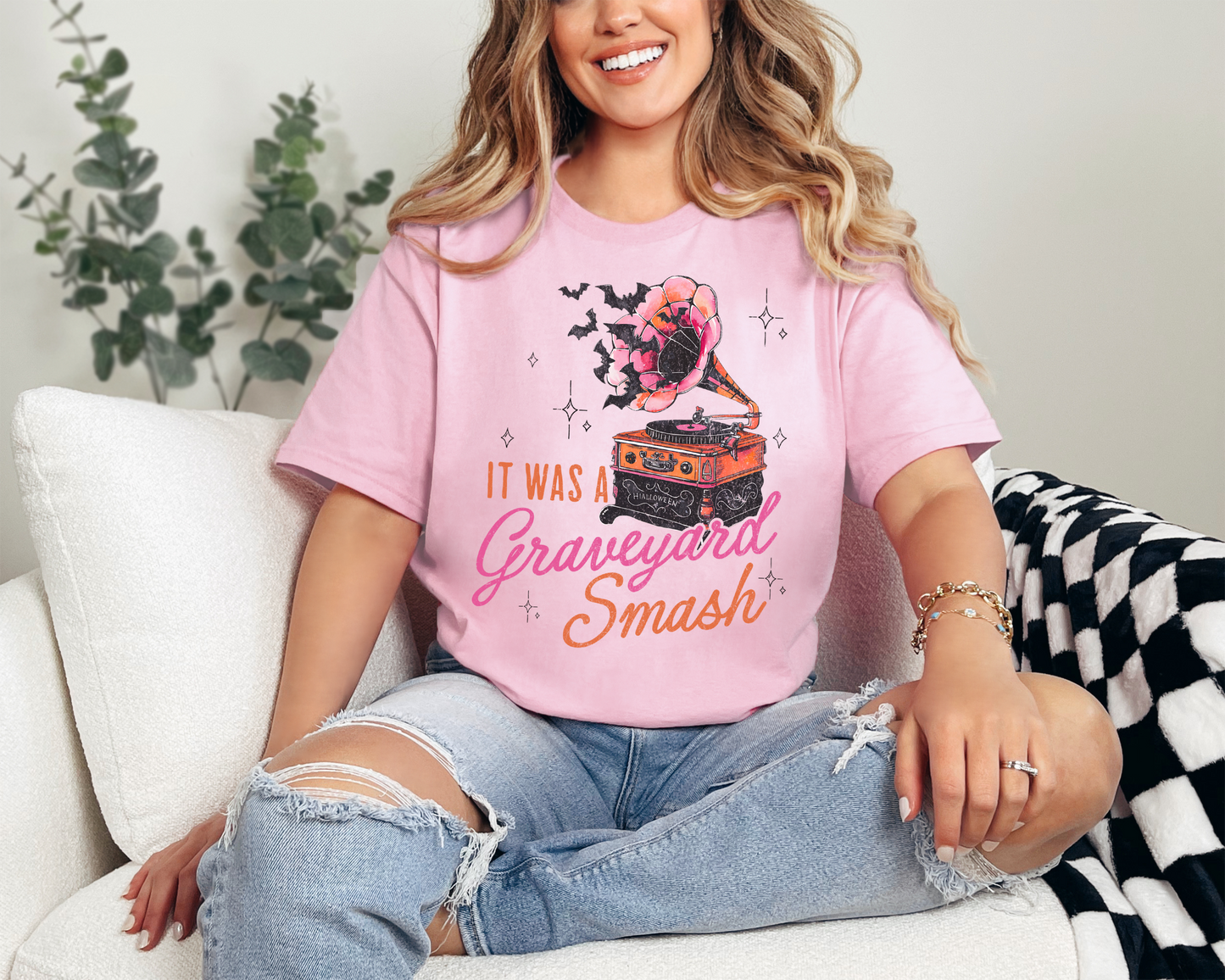 It Was A Graveyard Smash Halloween T-Shirt