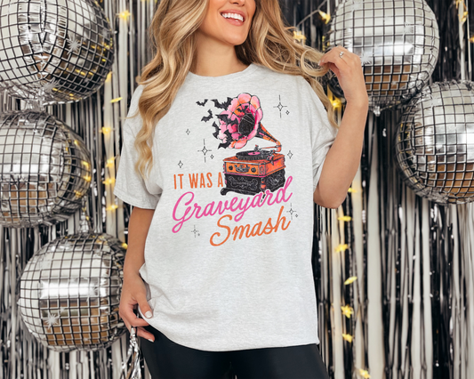 It Was A Graveyard Smash Halloween T-Shirt