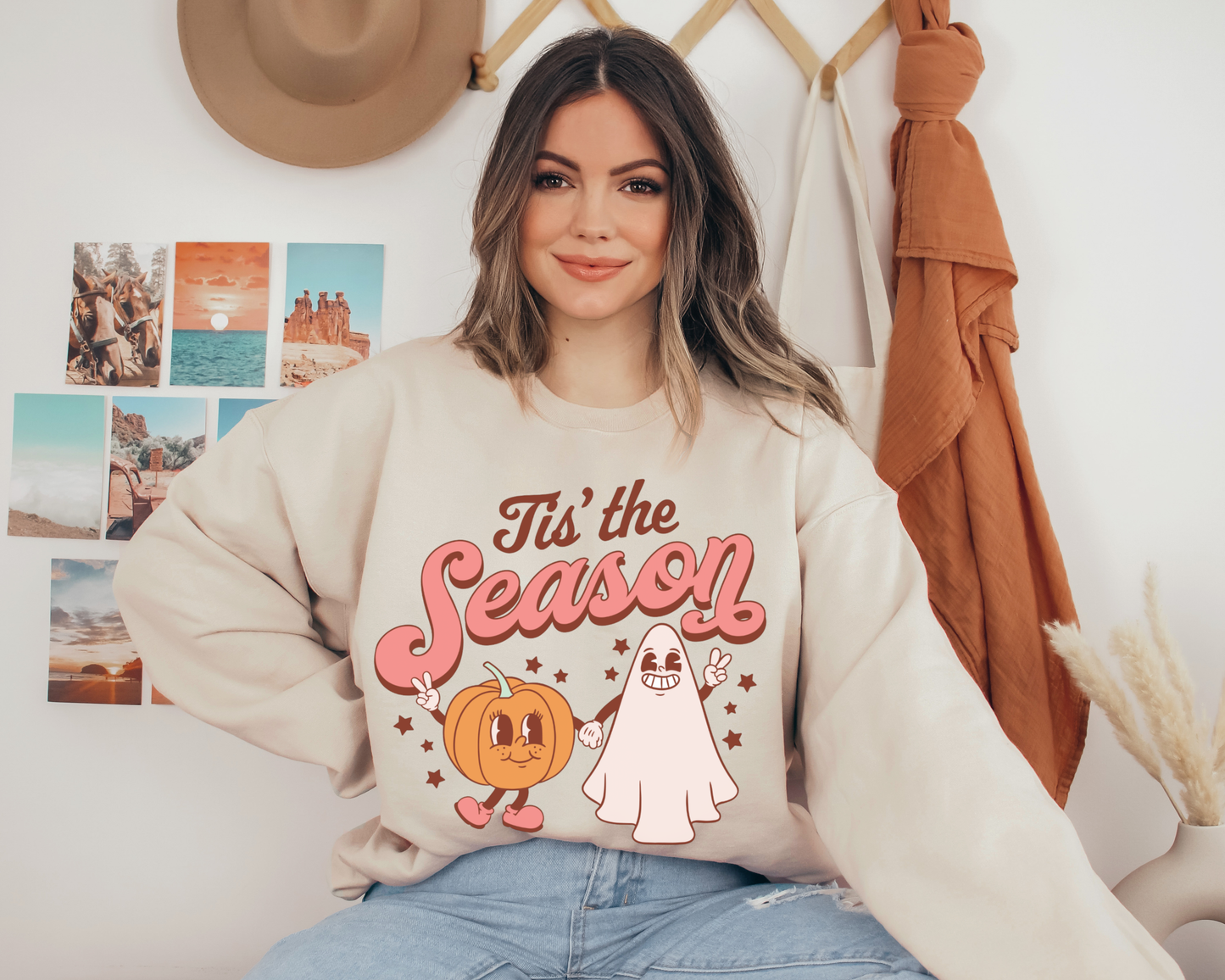 Tis The Season Halloween Sweatshirt