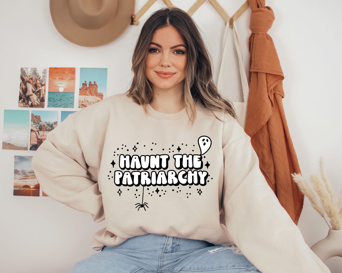 Haunt The Patriarchy Halloween Sweatshirt