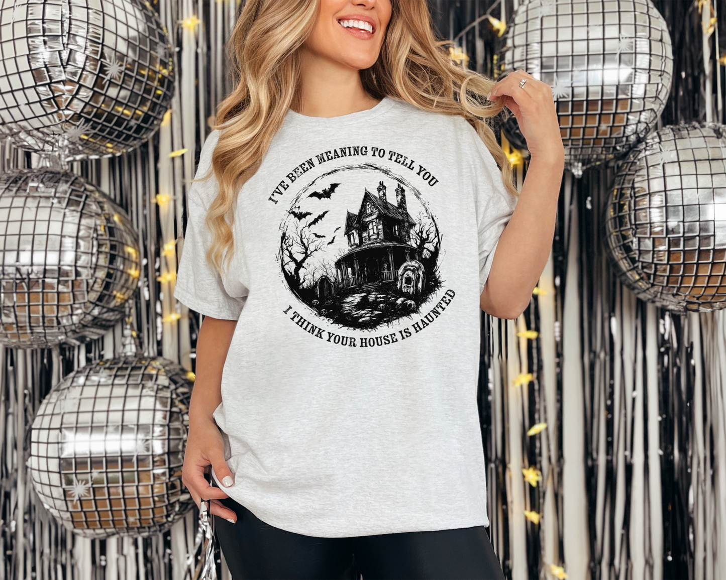 I Think Your House Is Haunted Halloween T-Shirt