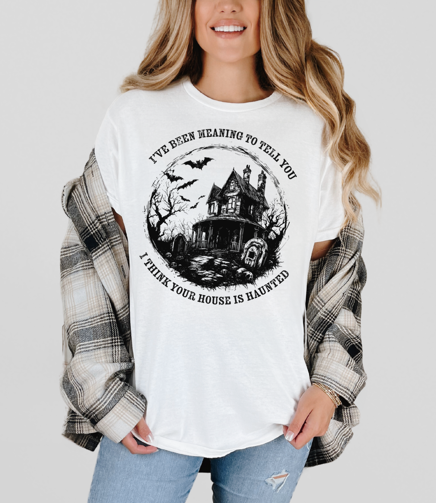 I Think Your House Is Haunted Halloween T-Shirt