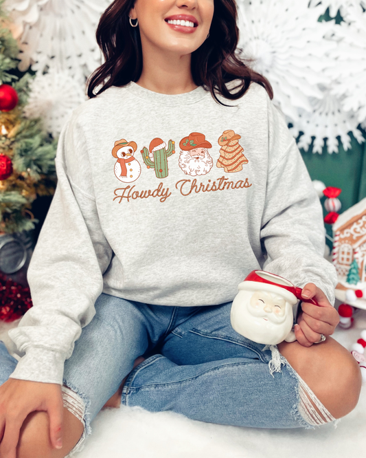 Howdy Christmas Sweatshirt
