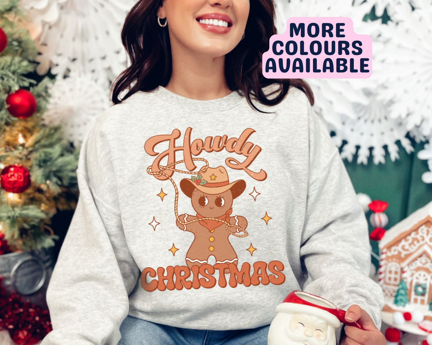Howdy Christmas Sweatshirt