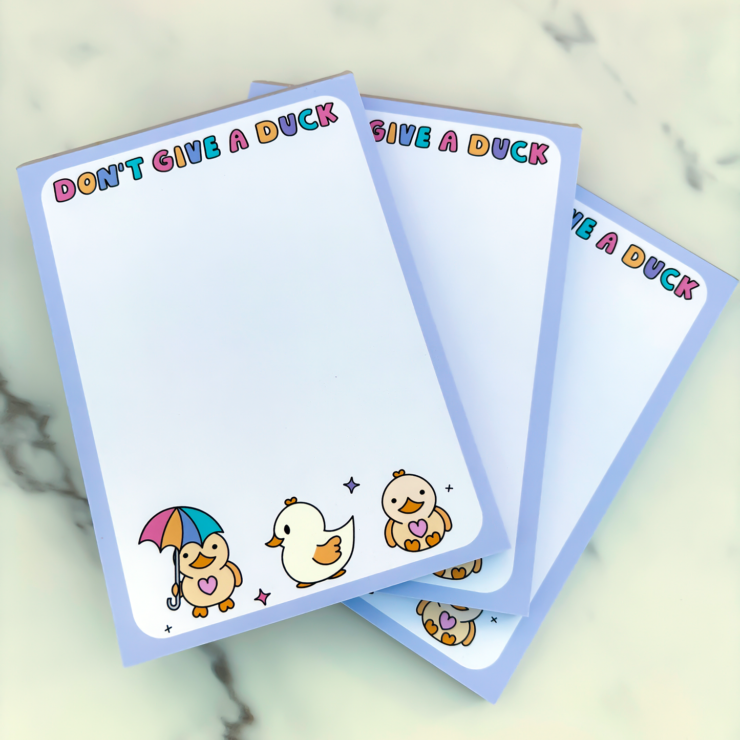 Don't Give A Duck A6 Blank Notepad