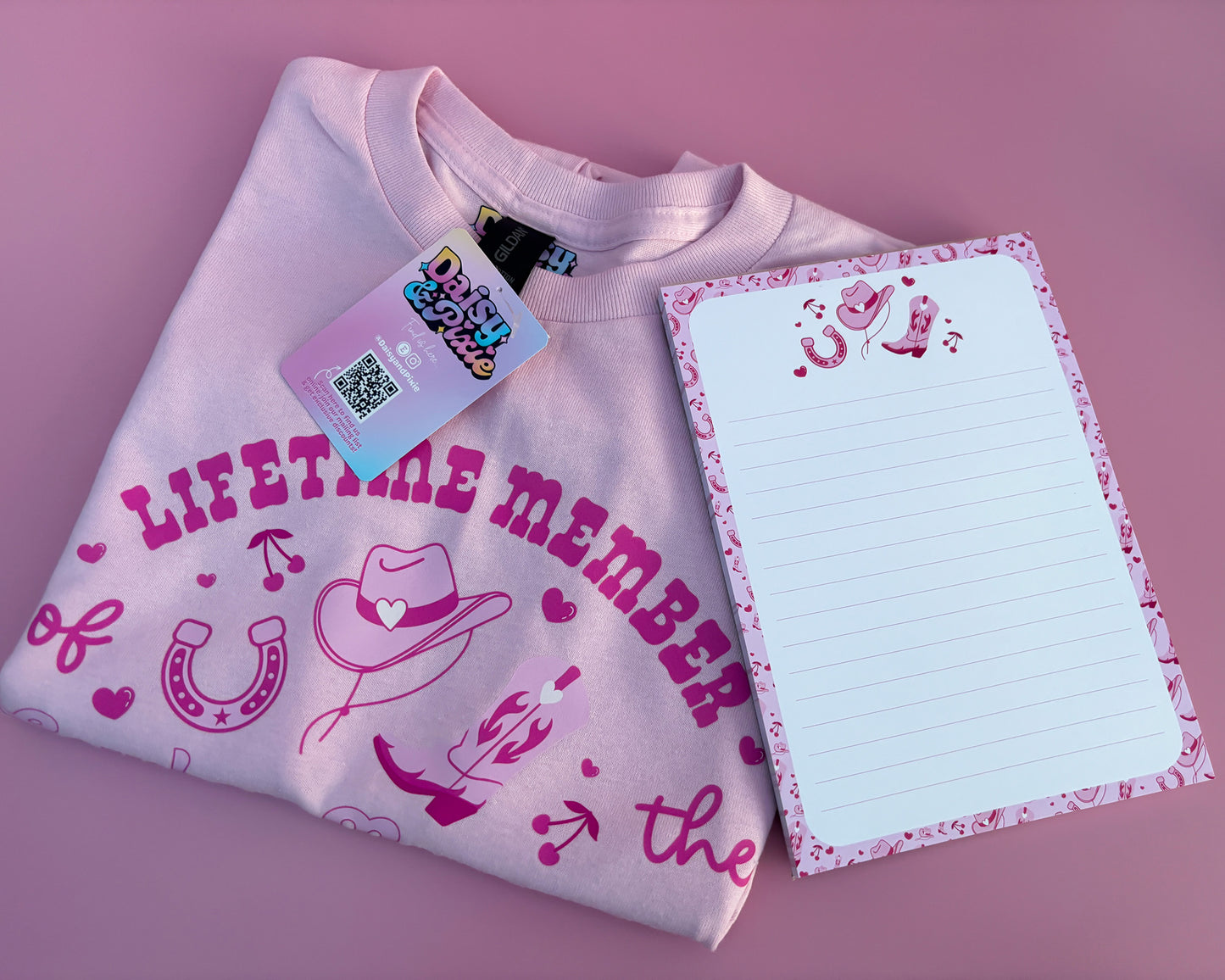 Cowboy Romance A5 Lined Notepad