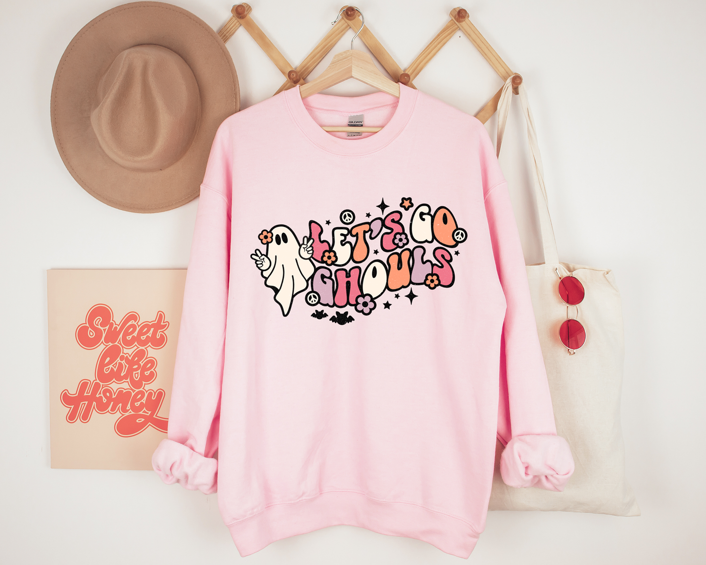 Let's Go Ghouls Halloween Sweatshirt