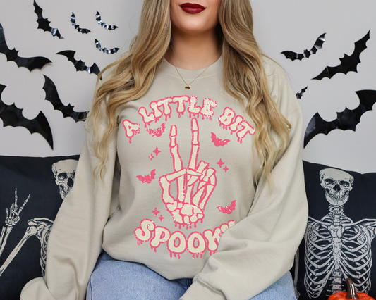 A Little Bit Spooky Halloween Sweatshirt