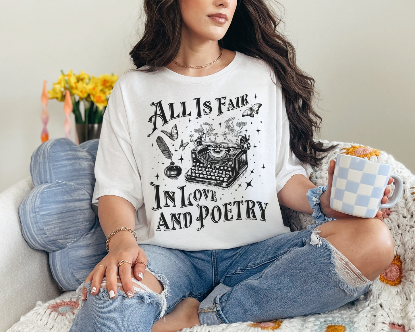 All Is Fair In Love And Poetry T-Shirt