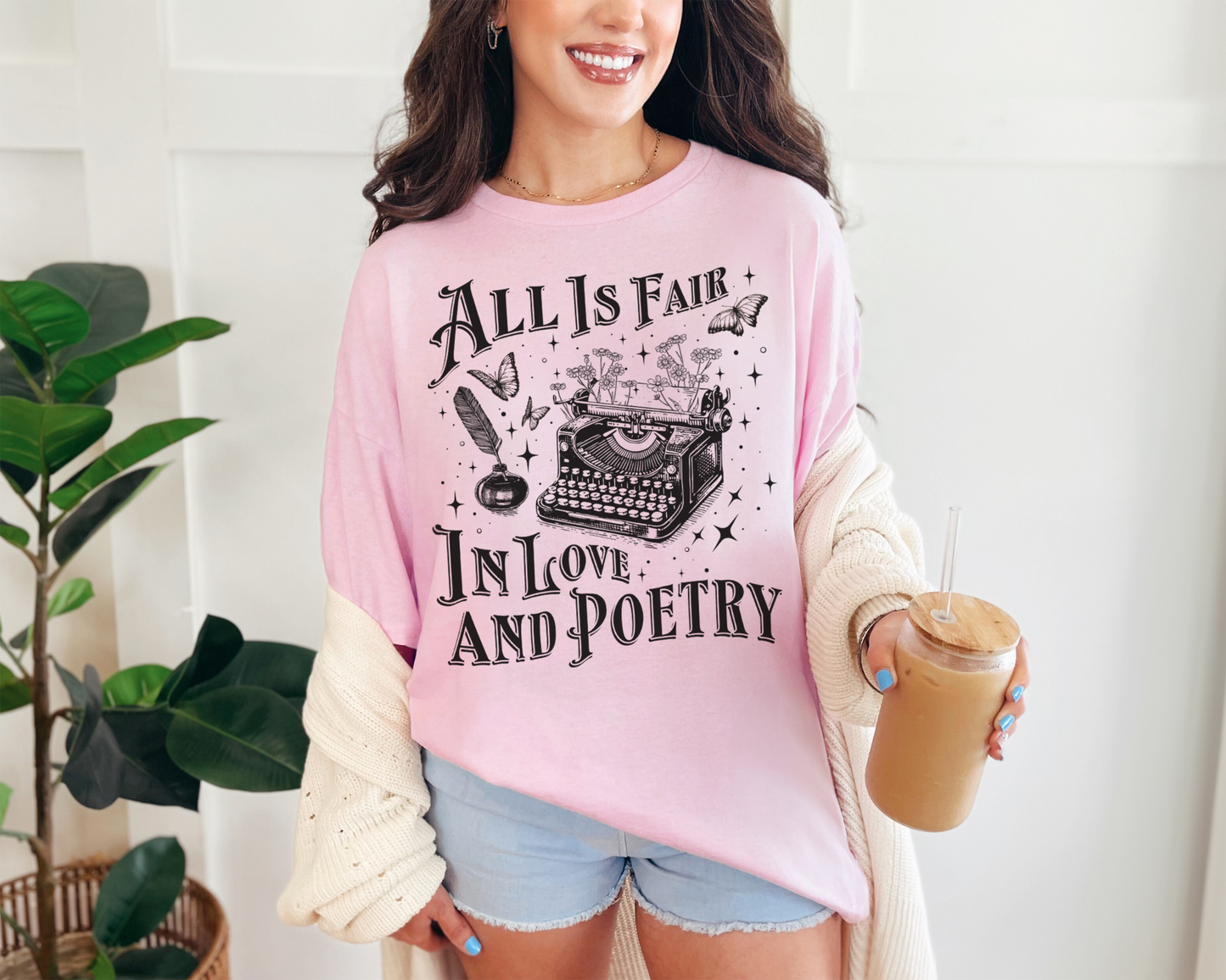 All Is Fair In Love And Poetry T-Shirt