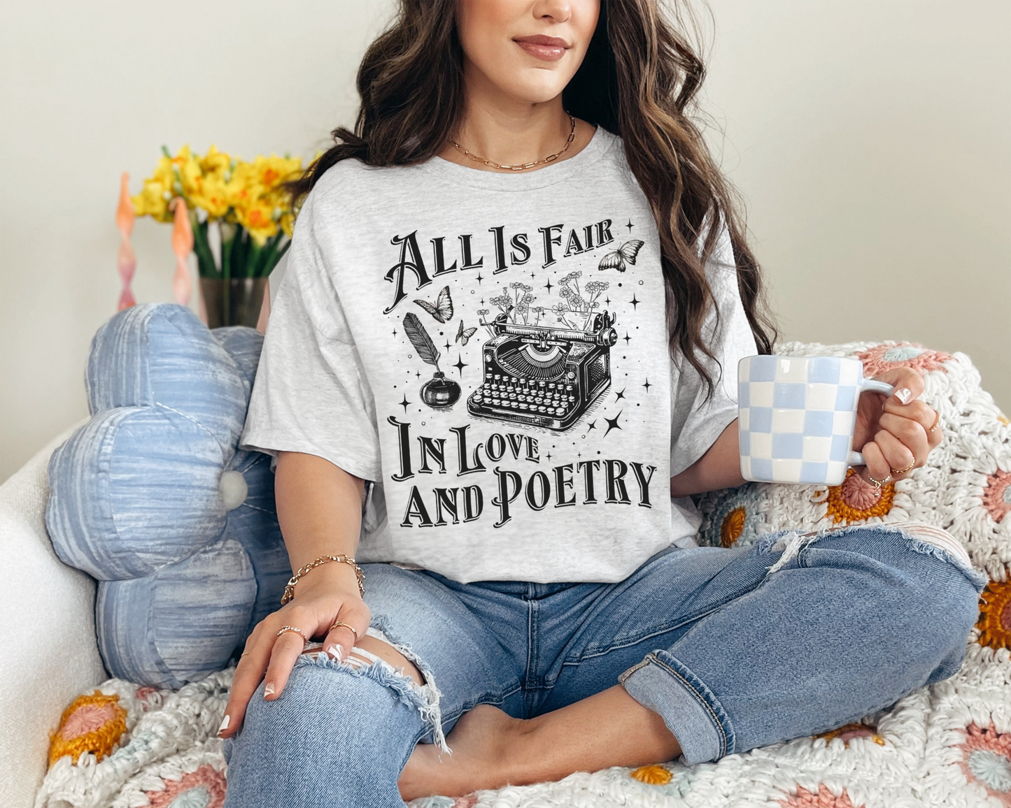 All Is Fair In Love And Poetry T-Shirt