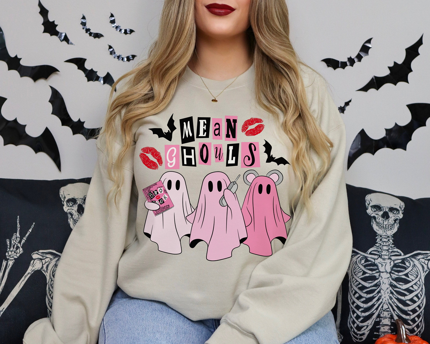 Mean Ghouls Halloween Sweatshirt