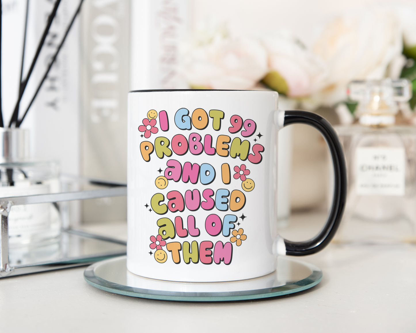 99 Problems & I Caused All Of Them Mug