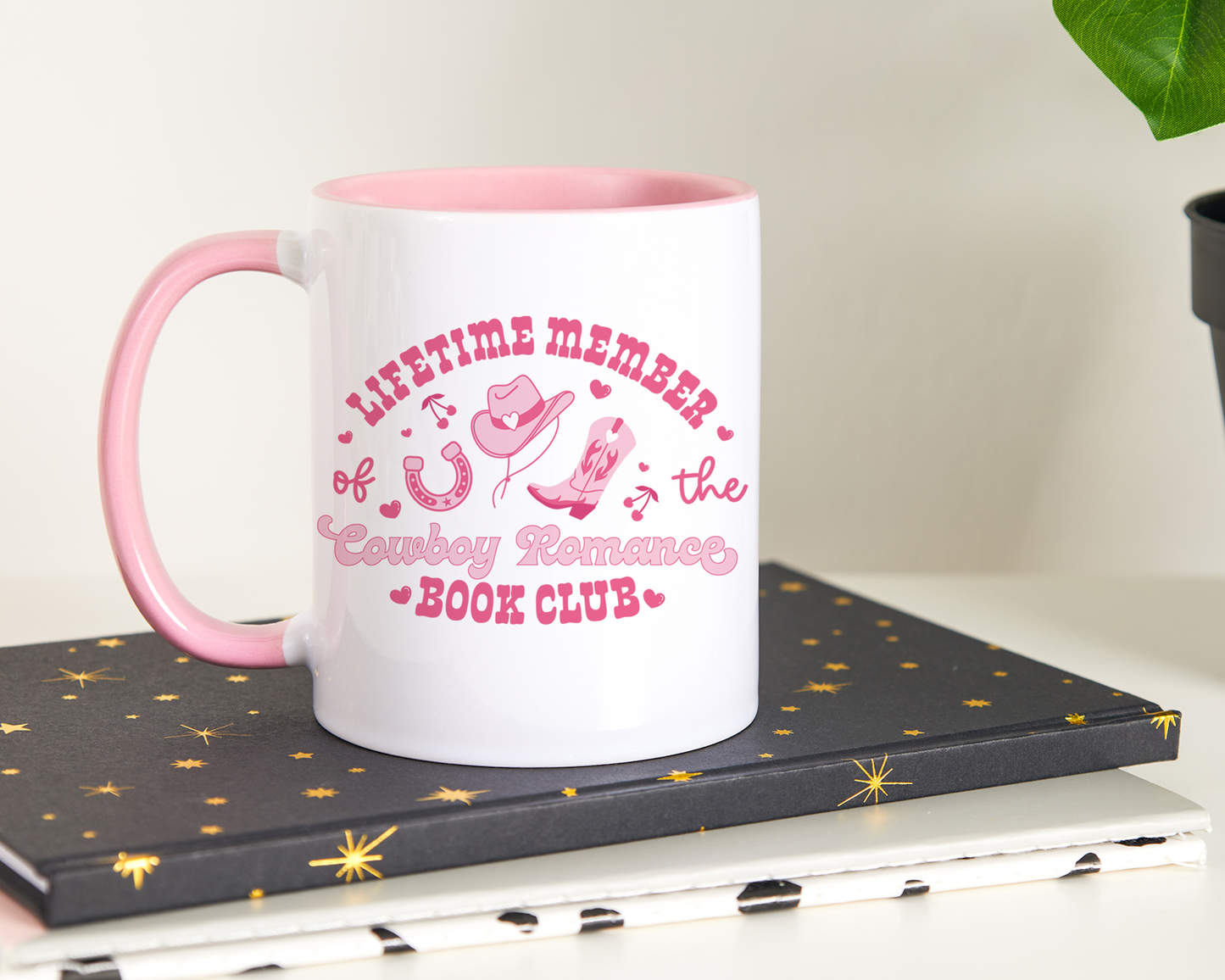 Cowboy Romance Book Club Mug