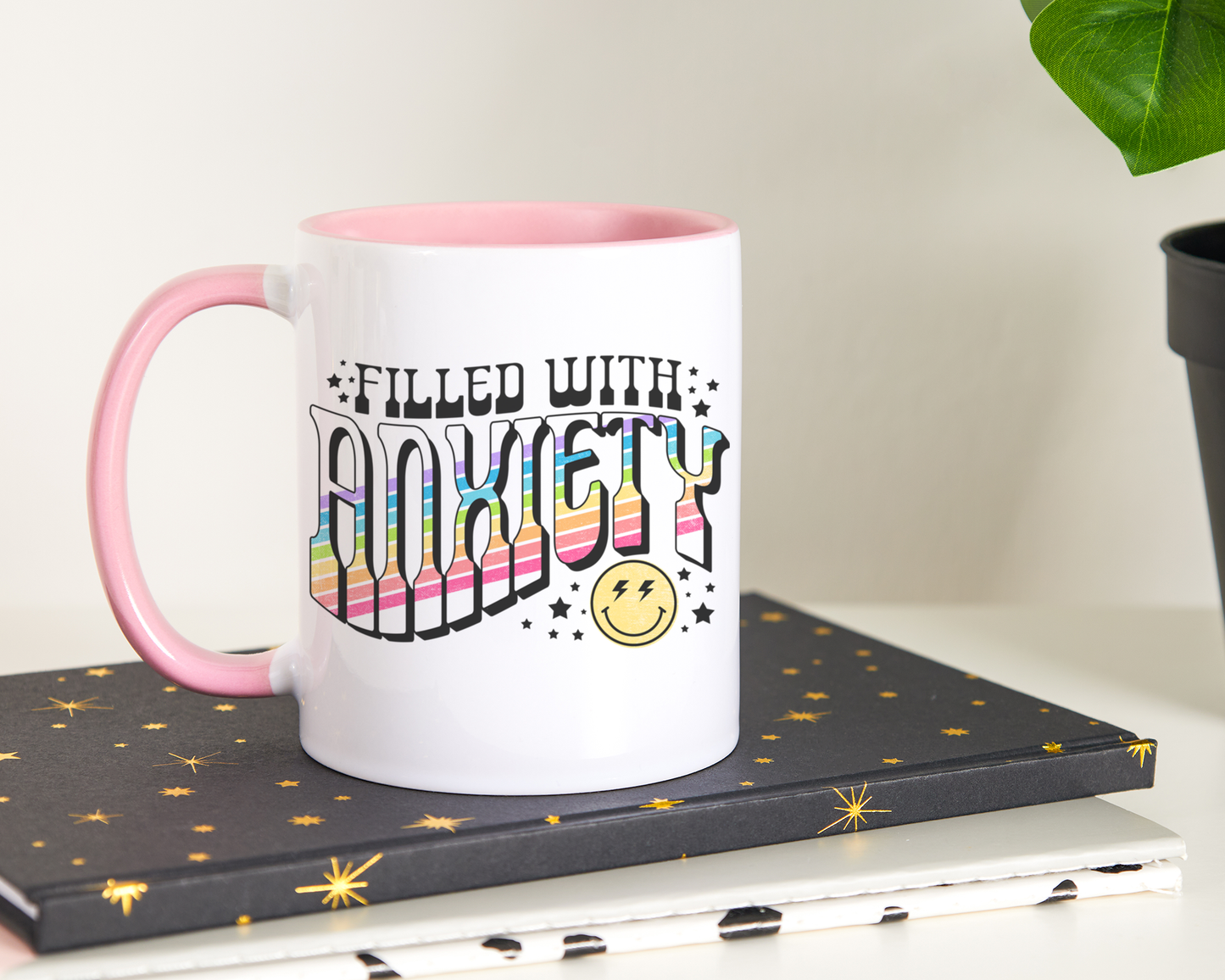 Filled With Anxiety Mug