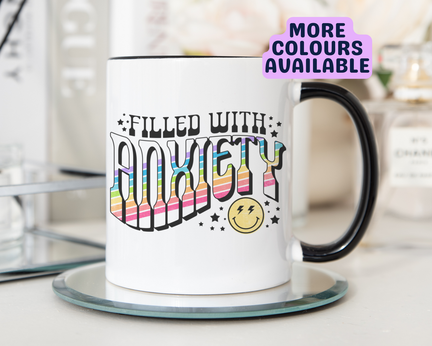 Filled With Anxiety Mug
