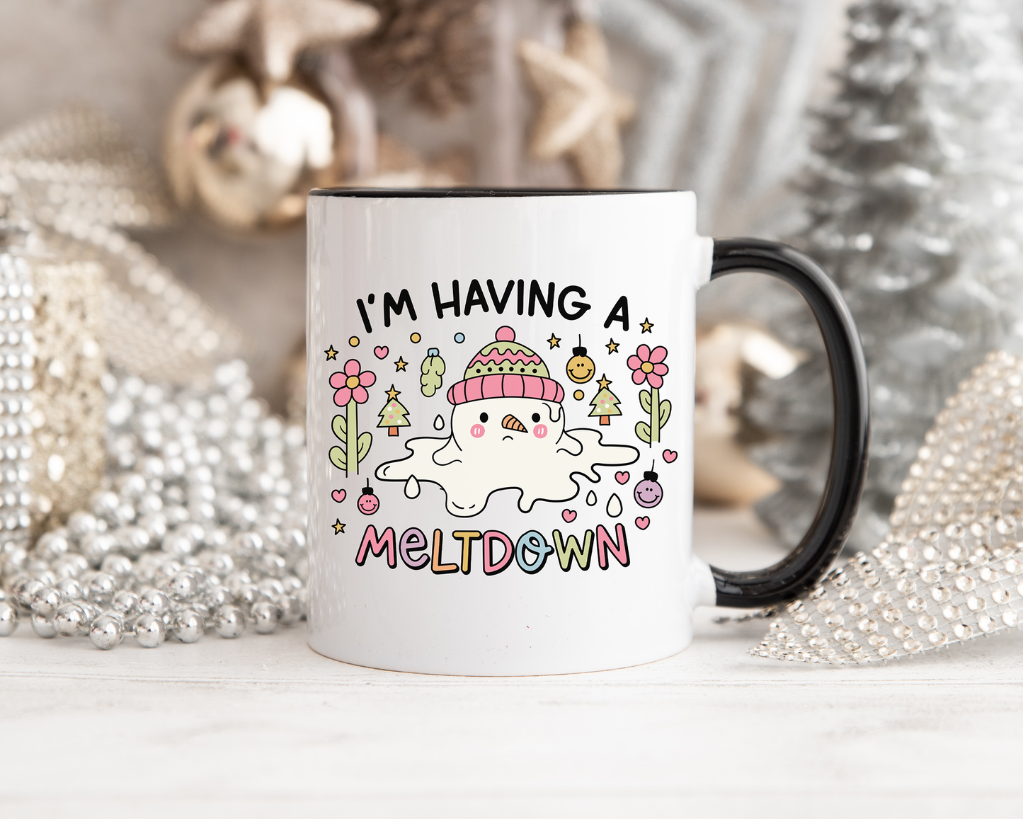 I'm Having A Meltdown Christmas Mug