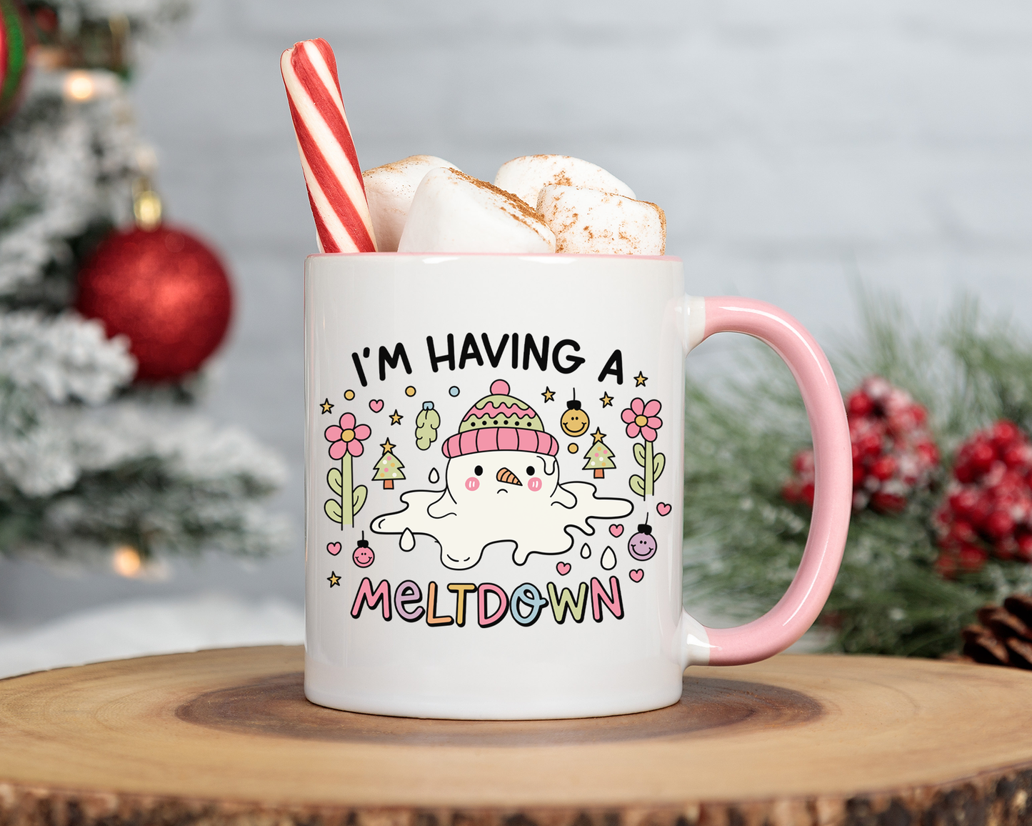 I'm Having A Meltdown Christmas Mug