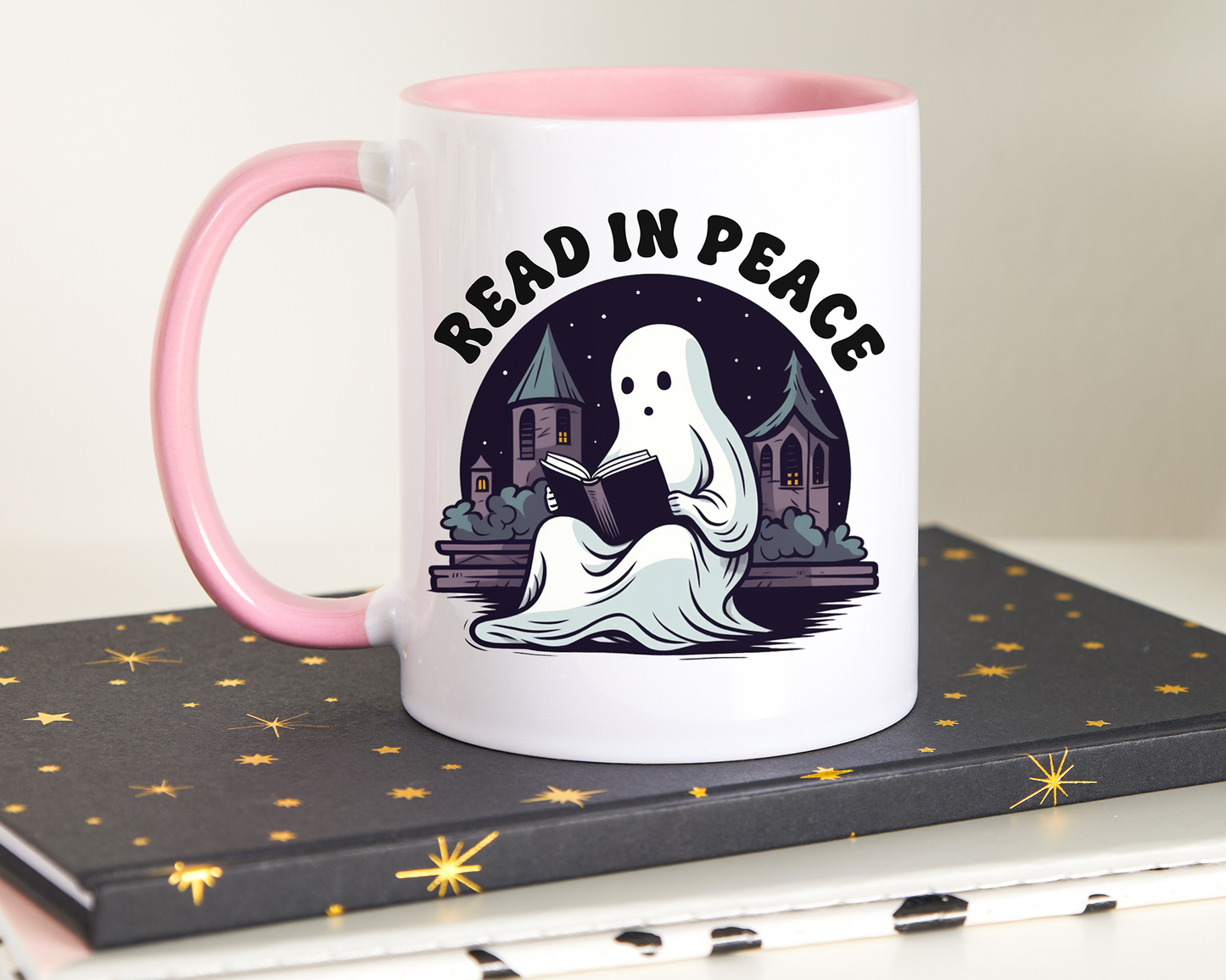 Read in Peace Halloween Mug