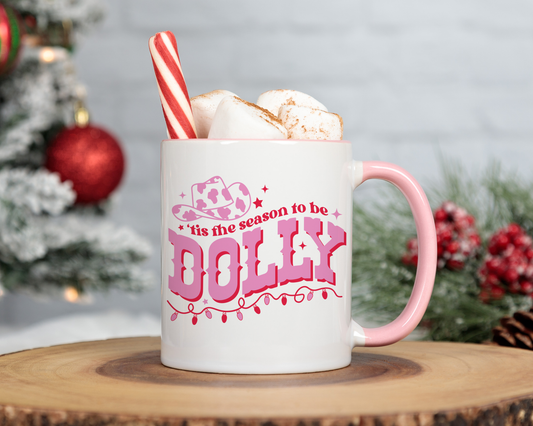 Tis The Season To Be Dolly Christmas Mug - Super Seconds Festival