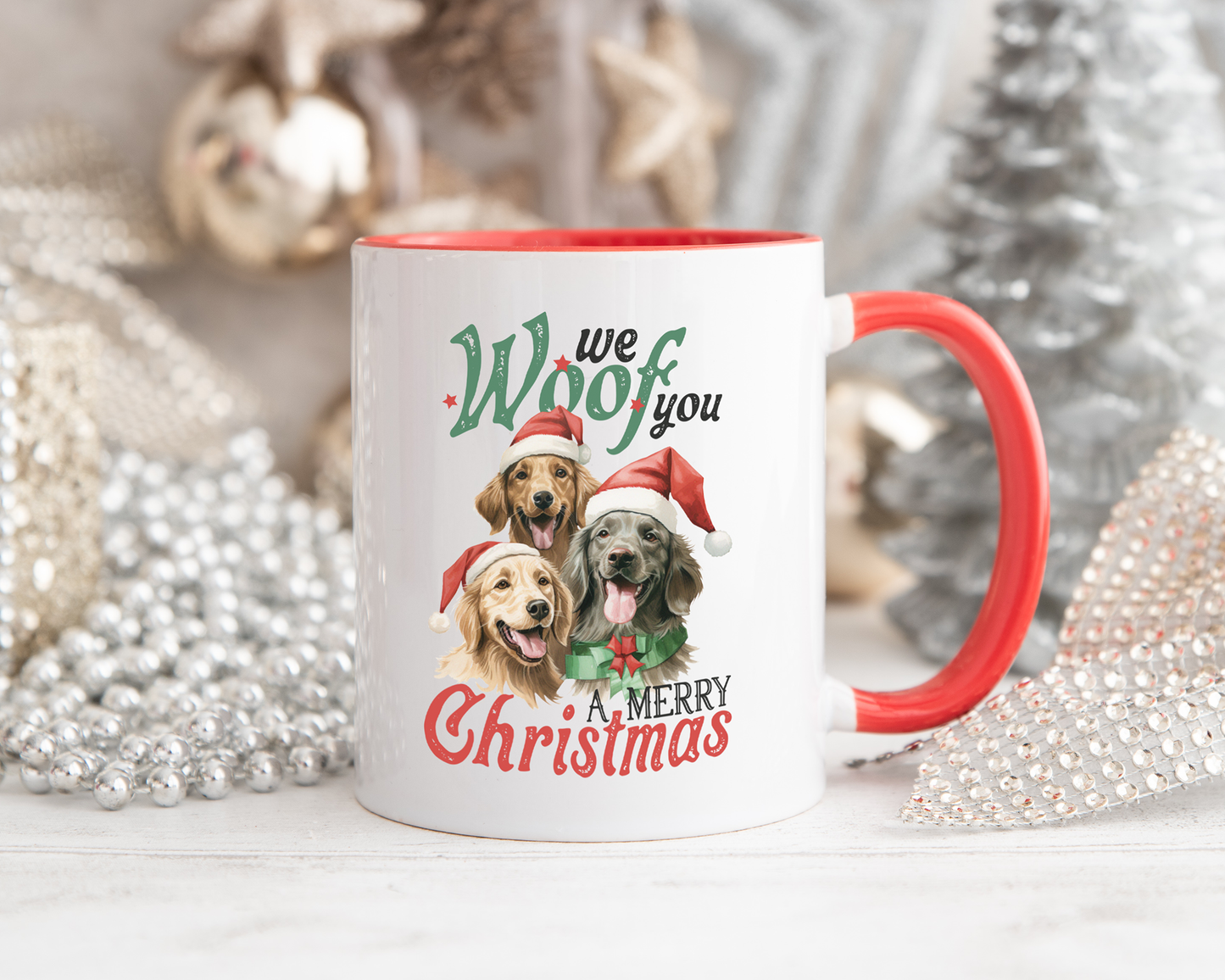 We Woof You A Merry Christmas Mug