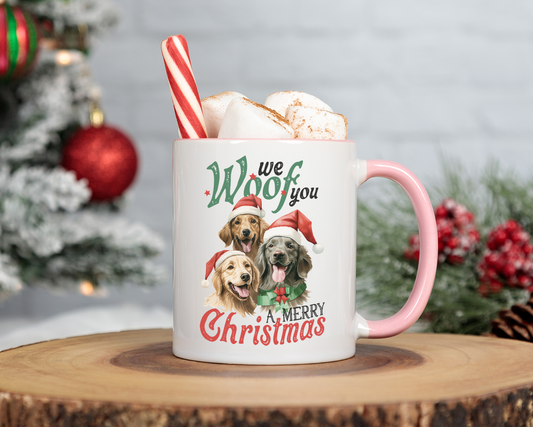 We Woof You A Merry Christmas Mug