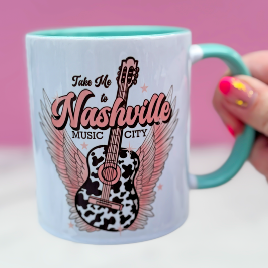 Take Me To Nashville Mug - Super Seconds Festival
