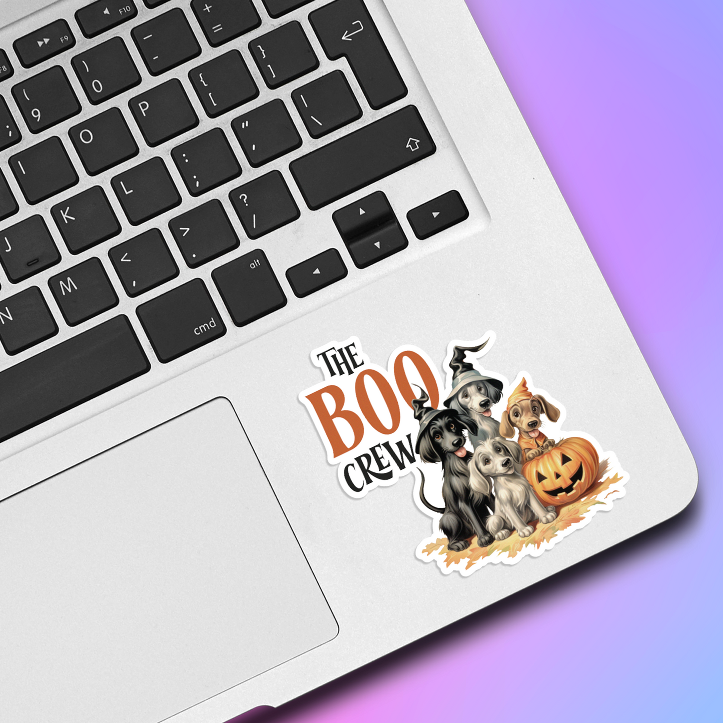 The Boo Crew Halloween Vinyl Sticker