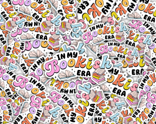 In My Bookish Era Vinyl Sticker