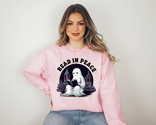 Read In Peace Halloween Sweatshirt