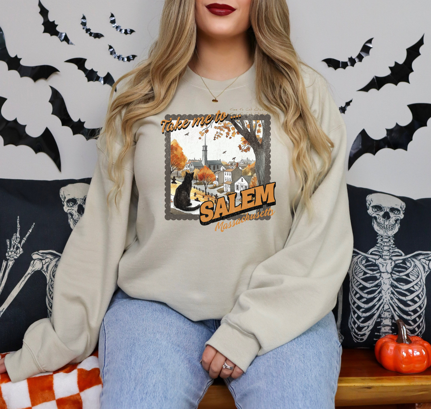 Take Me To Salem Massachusetts Sweatshirt