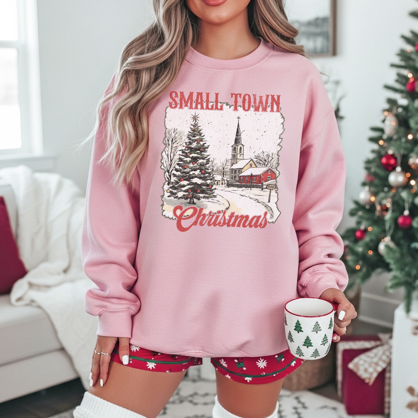 Small Town Christmas Sweatshirt
