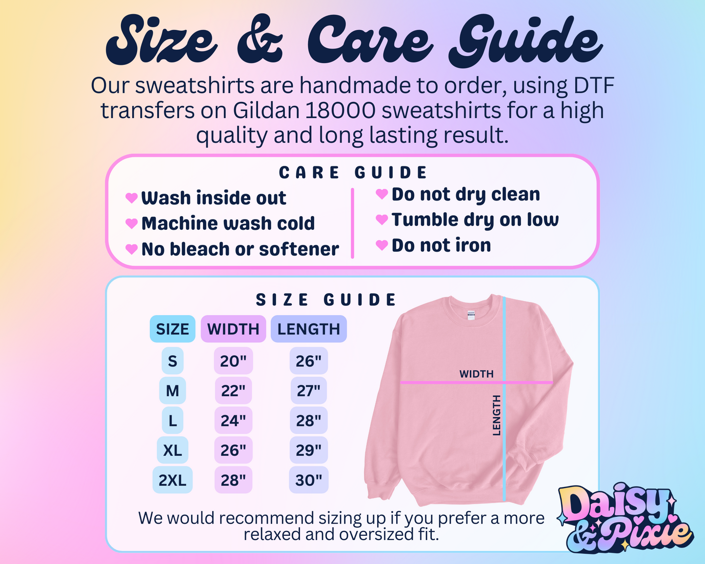 Die-lighter Stationery Sweatshirt