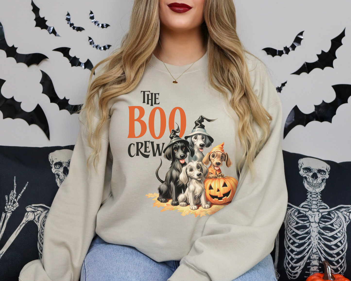 The Boo Crew Halloween Sweatshirt