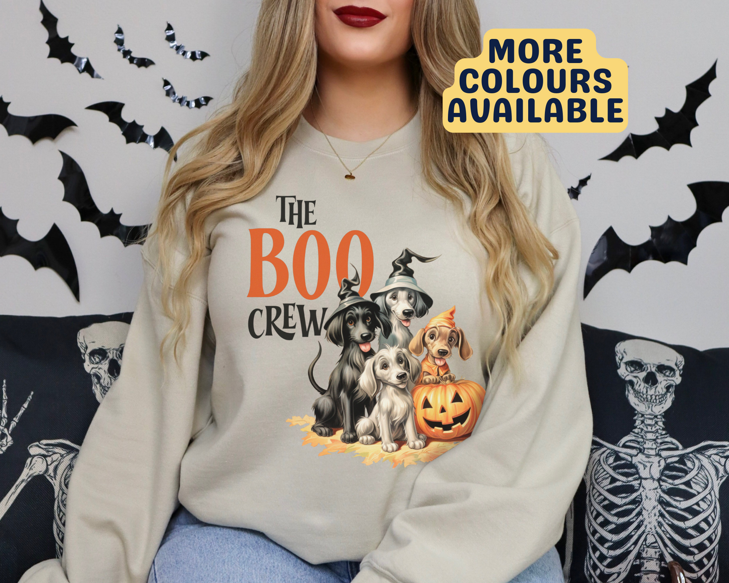 The Boo Crew Halloween Sweatshirt