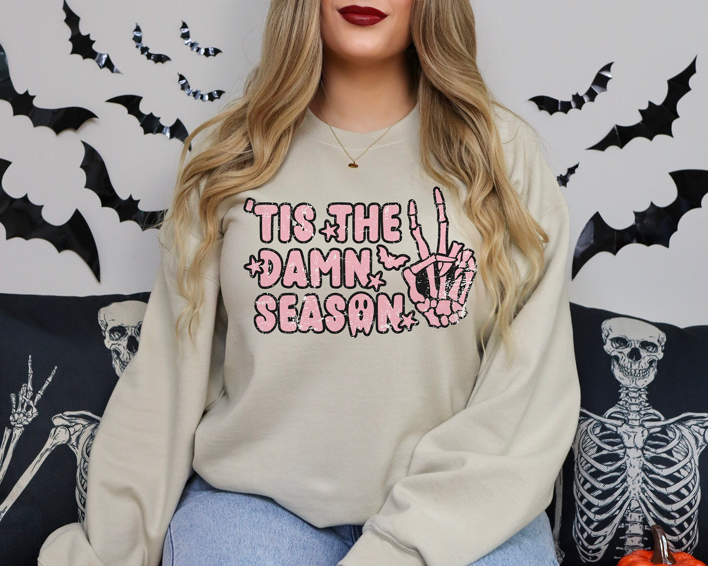 Tis The Damn Season Halloween Sweatshirt