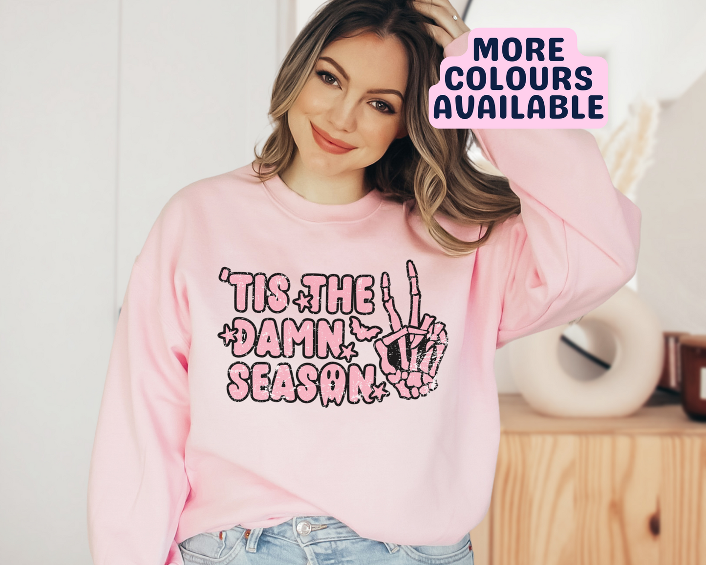 Tis The Damn Season Halloween Sweatshirt