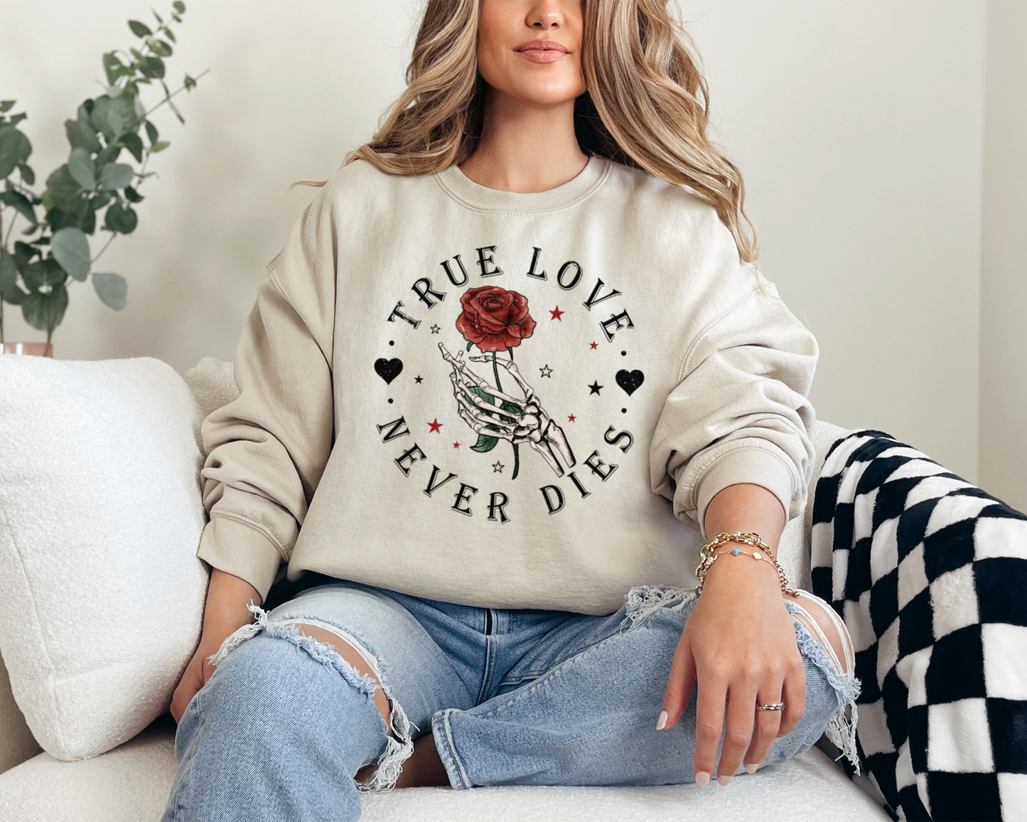 True Love Never Dies Sweatshirt