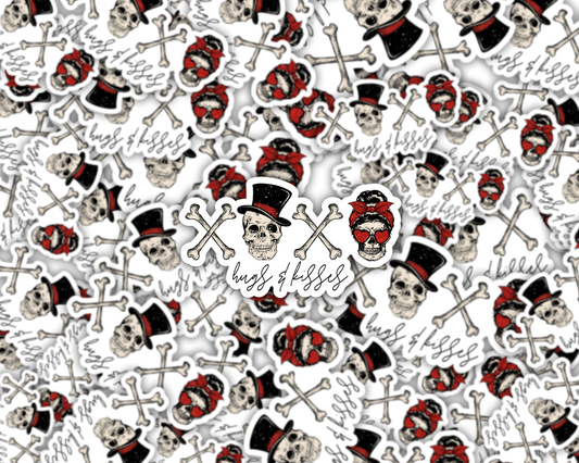 XOXO Hugs & Kisses Vinyl Sticker