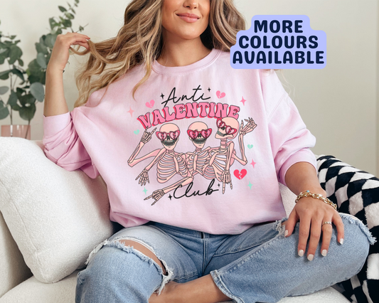 Anti Valentine Club Sweatshirt