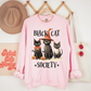 Black Cat Society Sweatshirt