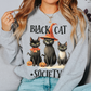 Black Cat Society Sweatshirt