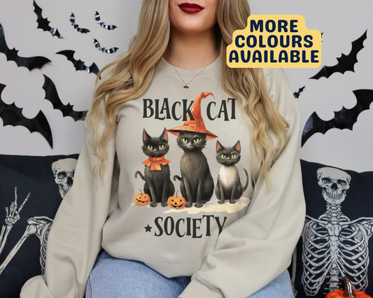 Black Cat Society Sweatshirt