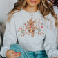 Western Gingerbread Man Christmas Sweatshirt