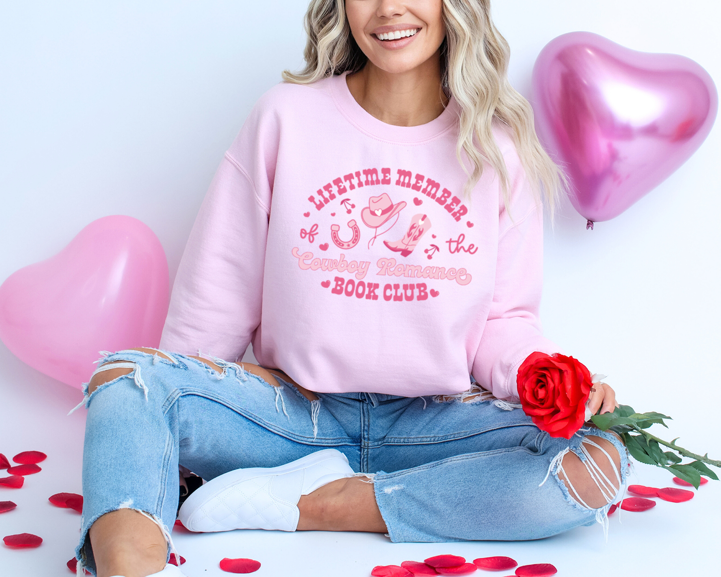 Cowboy Romance Book Club Sweatshirt