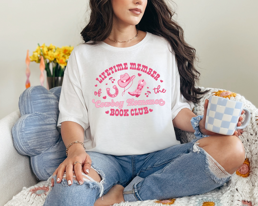 Cowboy Romance Book Club T-Shirt